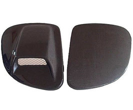 ChargeSpeed Headlight Covers with Right-Side Vent for Mazda RX-7 FD3S