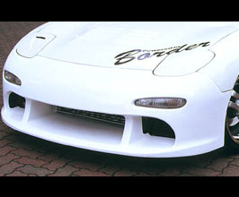 Border Racing Aero Front Bumper - Type I (FRP) for Mazda RX-7 FD3S