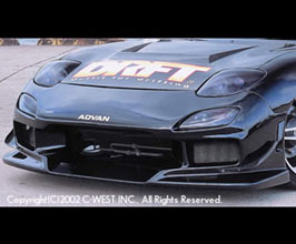 C-West DRFT Aero Front Bumper (PFRP) for Mazda RX7