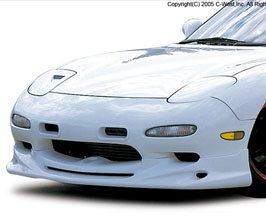 C-West Aero Front Half Spoiler (PFRP) for Mazda RX-7 FD3S