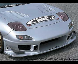 C-West N1 Aero Front Bumper - Type 2 (PFRP) for Mazda RX7