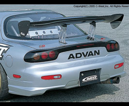 C-West Aero Rear Bumper - Type 2 (PFRP) for Mazda RX-7 FD3S