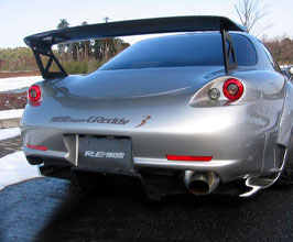 RE Amemiya Super GReddy3 Rear Bumper and Gate with Taillight Conversion (FRP) for Mazda RX-7 FD3S
