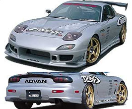 C-West N1 Aero Body Kit - Type 2 (PFRP) for Mazda RX-7 FD3S