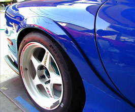 RE Amemiya Rear Over Fenders (FRP) for Mazda RX-7 FD3S