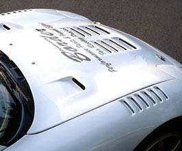 Border Racing Front Hood Bonnet with Air Vents - Type I (FRP) for Mazda RX-7 FD3S