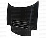 Seibon DS Style Front Hood Bonnet with Vents (Carbon Fiber)