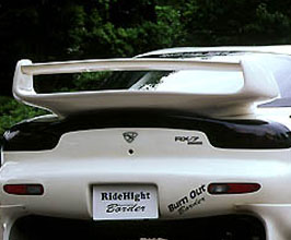 Border Racing Rear Wing - Type IV (FRP) for Mazda RX-7 FD3S