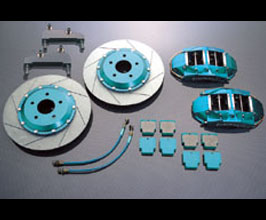 Project Mu FS44S Forged Sports Slim Caliper Brake Kit - Front 4POT 332mm for Mazda RX-7 FD3S