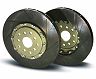 Project Mu SCR-GT Rotors - Rear 2-Piece Slotted (Tufram)