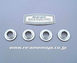 RE Amemiya Super Bredome Member Rigid Collars - Rear (Stainless) for Mazda RX-7 FD3S