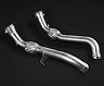 Capristo Cat Delete Down Pipes with Heat Blankets (Stainless) for McLaren 570S