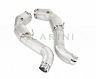 Larini Club Sport Catalyst Pipes - 200 Cell (Stainless with Inconel) for McLaren 570S