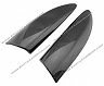 Exotic Car Gear Side Upper Air Intake Scoops (Dry Carbon Fiber)