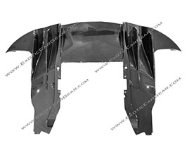 Exotic Car Gear OEM Style Rear Diffuser (Dry Carbon Fiber) for McLaren 570S / 570GT / 540C