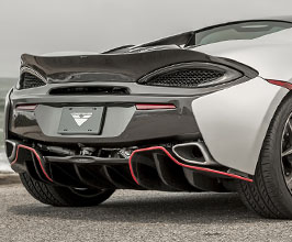 Vorsteiner VS Aero Rear Upper Boot (Dry Carbon Fiber) for McLaren 570S