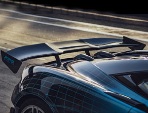 RK Design GT Rear Wing (Carbon Fiber) for McLaren 600LT