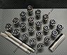 Exotic Car Gear Forged 2-Piece Wheel Bolts (Titanium)