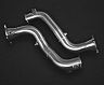 Capristo Cat Delete Downpipes with Heat Blankets (Stainless) for McLaren 720S