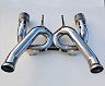 Unobtainium X-Pipe Loop Exhaust - 3 inch (Stainless) for McLaren 720S