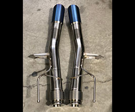 Unobtainium Race Exhaust Straight Pipes - 3 inch (Inconel) for McLaren 720S