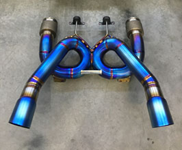 Unobtainium X-Pipe Loop Exhaust - 3 inch (Titanium) for McLaren 720S