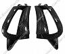 Exotic Car Gear Front Fender Air Inlet Scoops (Dry Carbon Fiber)