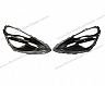 Exotic Car Gear Front Headlight Trim (Dry Carbon Fiber)