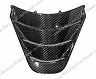 Exotic Car Gear Rear Vented Engine Cover (Dry Carbon Fiber)