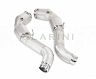 Larini Club Sport Catalyst Pipes - 200 Cell (Stainless with Inconel) for McLaren MP4-12C