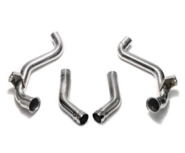 ARMYTRIX De-Catted Primary Bypass Pipes with Secondary Downpipes (Stainless) for Mercedes C-Class C205