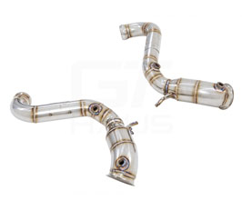 Meisterschaft by GTHAUS Primary Cat Delete Pipes (Stainless) for Mercedes C-Class C205