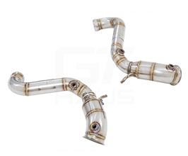 Meisterschaft by GTHAUS Primary Cat Delete Pipes (Stainless) for Mercedes C-Class C205 AMG C63 / C63S