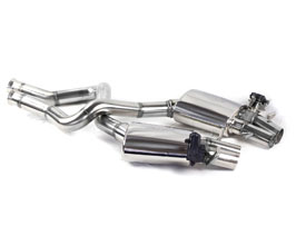 RENNtech Sport Exhaust System with Electronic Valves (Stainless) for Mercedes C-Class C205