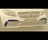 MANSORY Aero Front Bumper Grill Splitters (Dry Carbon Fiber) for Mercedes C-Class C205 AMG C63