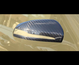 MANSORY Mirror Housing Covers for LHD (Dry Carbon Fiber) for Mercedes C-Class C205