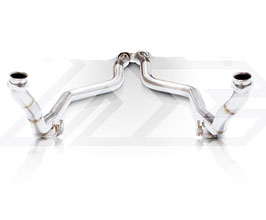 Fi Exhaust Racing Cat Pipes - 100 Cell (Stainless) for Mercedes C300 W204