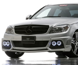 WALD Sports Line Black Bison Front Bumper (FRP) for Mercedes C200 / C300 / C350 / C63 AMG W204