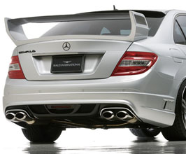 WALD Sports Line Black Bison Rear Bumper (FRP) for Mercedes C-Class W204