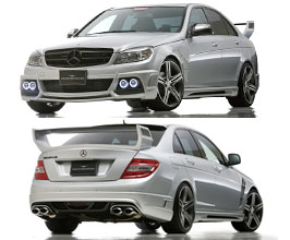 WALD Sports Line Black Bison Body Kit (FRP) for Mercedes C-Class W204