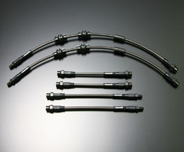 Gruppe M Brake Lines System - Front and Rear (Stainless) for Mercedes C-Class W204