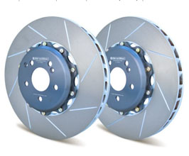 GiroDisc Rotors - Front (Iron) for Mercedes C63 AMG W204