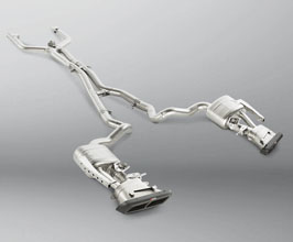 Akrapovic Evolution Line Catback Exhaust System with Link Pipe Set (Titanium) for Mercedes C-Class W205