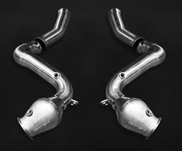 Capristo Cat Delete Downpipes (Stainless) for Mercedes C-Class W205 C63 AMG