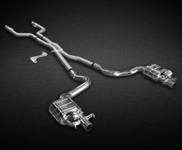 Capristo Valved Catback Exhaust System with Mid Pipes (Stainless) for Mercedes C-Class W205