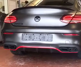 Fi Exhaust Valvetronic Catback Exhaust System (Stainless) for Mercedes C63S AMG W205