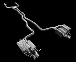 iPE Valvetronic Catback Exhaust System (Titanium) for Mercedes C63 AMG W205 (Incl S / OPF)