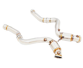 Meisterschaft by GTHAUS Primary and Secondary Cat Delete Pipes (Stainless) for Mercedes C-Class W205 AMG C63 / C63S