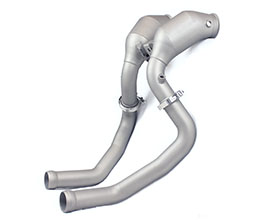 RENNtech Downpipes With 200 Cell Sport Catalytic Converters (Stainless) for Mercedes C-Class C205 AMG C63 / C63S
