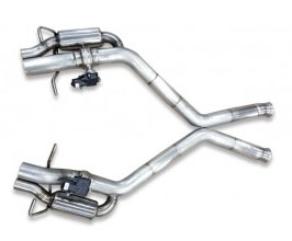 Tubi Style Exhaust Muffler System with Valve (Stainless) for Mercedes C-Class W205